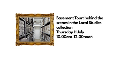 Basement Tour: Behind the Scenes in the Local Studies Collection