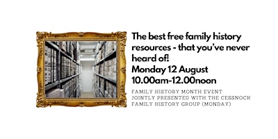 Imagen principal de The Best Free Family History Resources – That You’ve Never Heard Of!