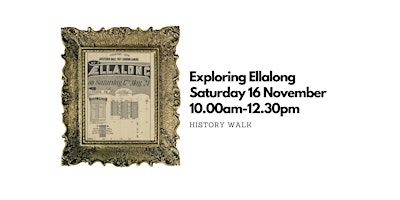 Exploring Ellalong - A History Walk primary image