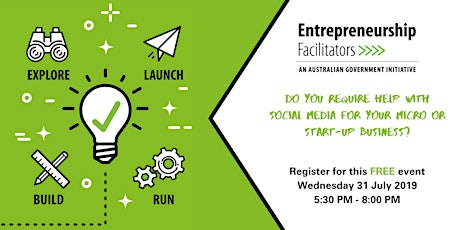Entrepreneurship Facilitator Service: Social Media for Micro Businesses Workshop primary image