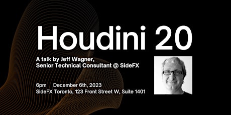 Houdini 20 with Jeff Wagner primary image