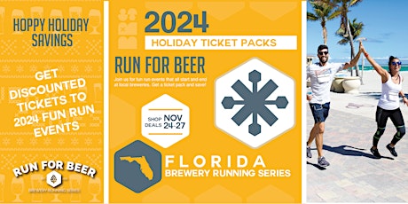 2024 Holiday Ticket Pack Sale | FL Brewery Running Series primary image