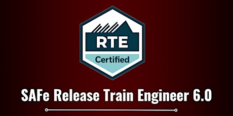 SAFe 6.0 Release Train Engineer (RTE) 6.0 + RTE Certification | USA primary image