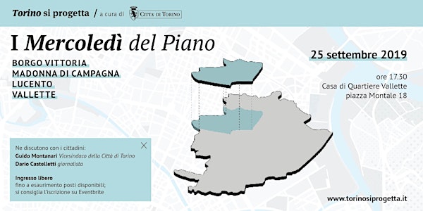I Mercoledì del Piano - Borgo Vittoria | Madonna di Campagna | Lucento Vallette