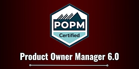Imagen principal de Product Owner Manager 6.0 + POPM Certification | Canada