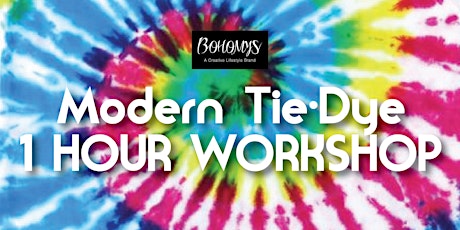 Modern Tie Dye 1 Hour Workshop primary image