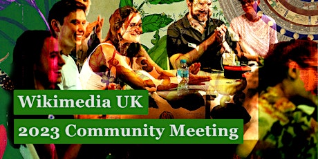 Imagem principal do evento Wikimedia UK 2023 Community Meeting