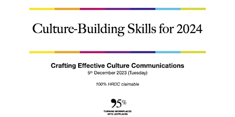 Hauptbild für Crafting Effective Culture Communications