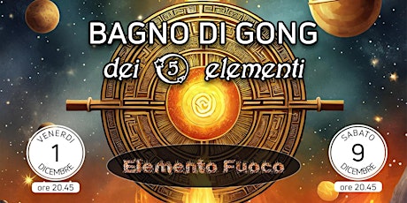 Bagno di Gong dei 5 Elementi - Elemento FUOCO primary image