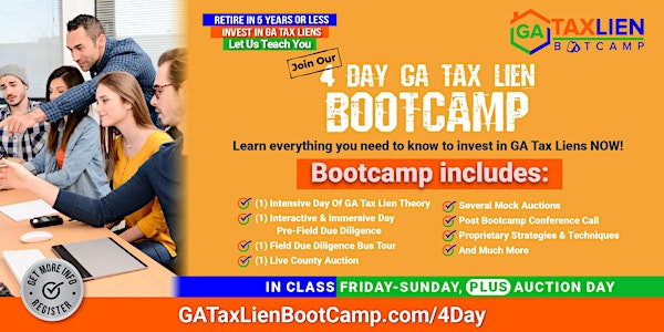  4 Day GA Tax Lien Bootcamp