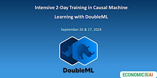 Image principale de 2-Day Training in Causal ML with DoubleML (online, 10am Berlin/4pm Beijing)