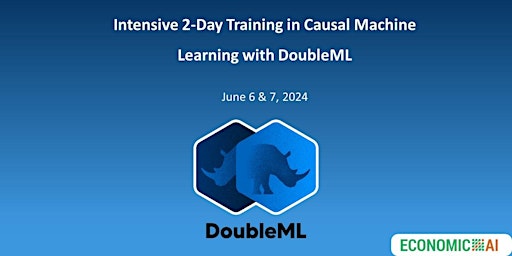 Hauptbild für 2-Day Training in Causal ML with DoubleML (online, 8am New York/2pm Berlin)