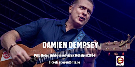 Damien Dempsey Pillo Hotel April 26th