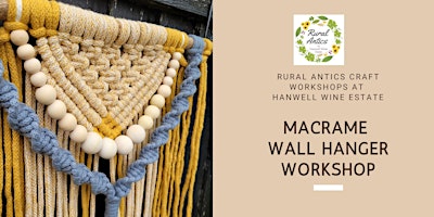 Macrame Wall Hanger Workshop primary image