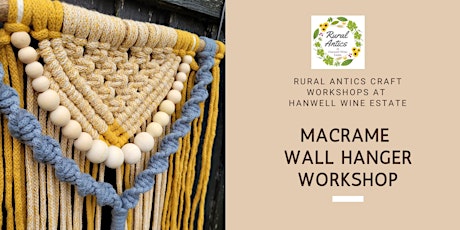Macrame Wall Hanger Workshop