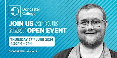 Doncaster College Open Event primary image