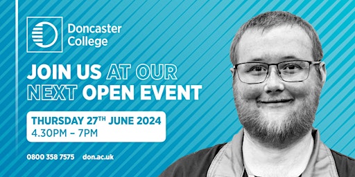 Hauptbild für Doncaster College Open Event