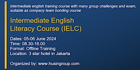 Intermediate English Literacy Course (IELC) primary image