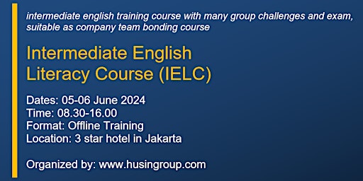 Imagen principal de Intermediate English Literacy Course (IELC)