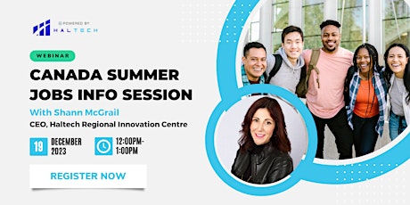 Canada Summer Jobs Info Session primary image