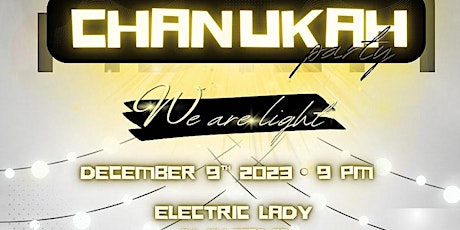 Imagem principal de Hanukkah Ball @ Electric Lady Miami - 12/9