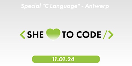 Primaire afbeelding van She Loves to Code #3 (Special 'C Language')