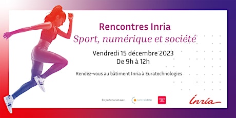 Rencontres Inria : Sport, numérique et société primary image