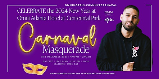 New Year's Eve Carnaval Masquerade Ball primary image