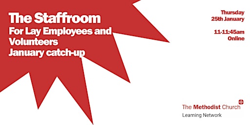 The Staffroom - for Lay Employees and Volunteers primary image