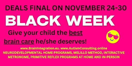 Children/adults with special needs join our Black Weekend fun eur 300 off primary image