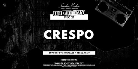 Crespo (w/ support by Showcase and Rebel Army) primary image