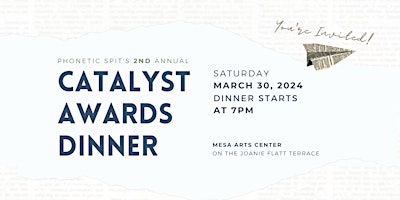 Primaire afbeelding van Phonetic Spit's 2nd Annual Catalysts Awards Dinner