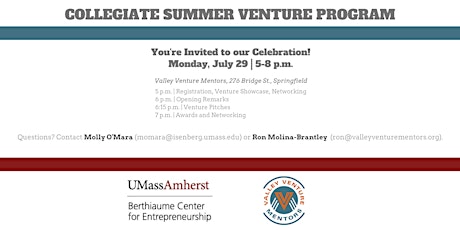 Collegiate Summer Venture Program Celebration primary image