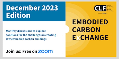 The Embodied Carbon Exchange (December) primary image