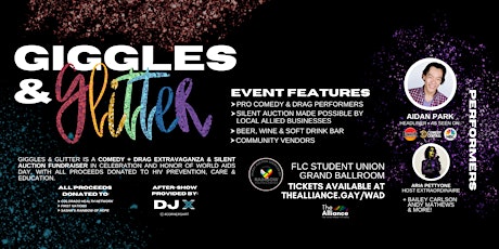 Giggles & Glitter: Comedy, Drag & Silent Auction Fundraiser primary image