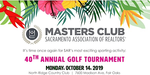 Masters Club Golf Tournament - 40th Annual
