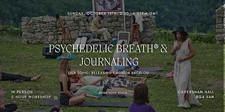 Image principale de PSYCHEDELIC BREATH® + Journaling Ritual| Reading - Caversham, Berkshire