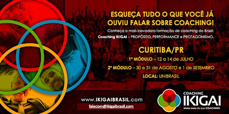 Imagem principal do evento Formação em Coaching IKIGAI - Curitiba - Turma 17 - Metodologia IKIGAI