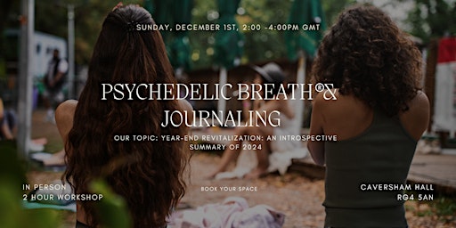 PSYCHEDELIC BREATH® + Journaling Ritual | Reading - Caversham, Berkshire primary image