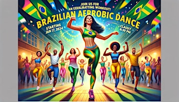 Imagem principal do evento Brazilian Aerobic Dance Class