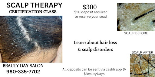 Hauptbild für SCALP THERAPY CERTIFICATION CLASS