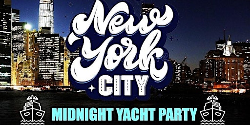 NYC Friday Spring Midnight Yacht Party Cruise at Skyport Marina Jewel 2024 primary image