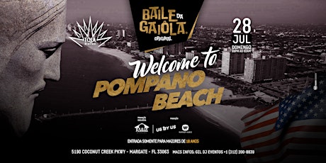 Imagem principal do evento Baile da Gaiola - Pompano Beach