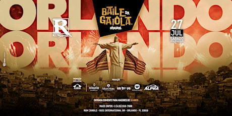 Imagem principal do evento Baile da Gaiola - Orlando