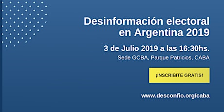 Imagen principal de Desinformación electoral en Argentina 2019