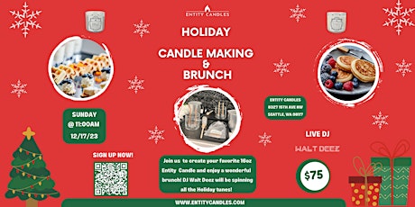 Holiday Candle Making & Brunch primary image