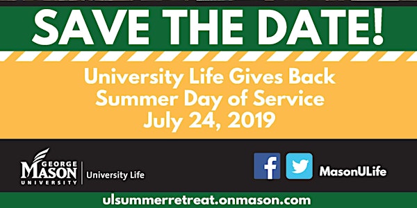 2019 University Life Summer Day of Service