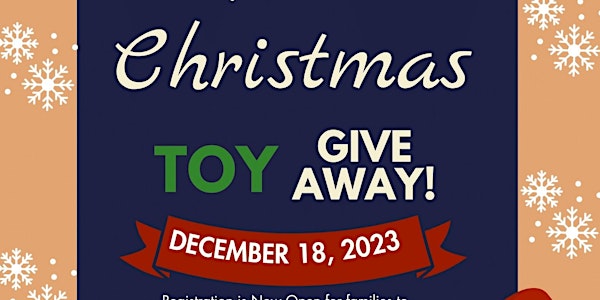 Holiday Toy Giveway