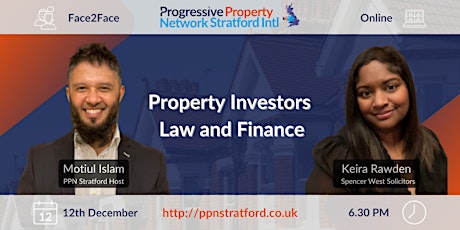 London Event | Progressive Property Network Stratford 12th December primary image