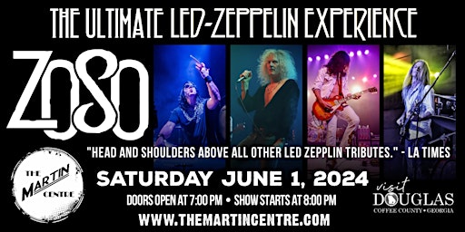 Imagem principal do evento Zoso: The Ultimate Led Zeppelin Experience